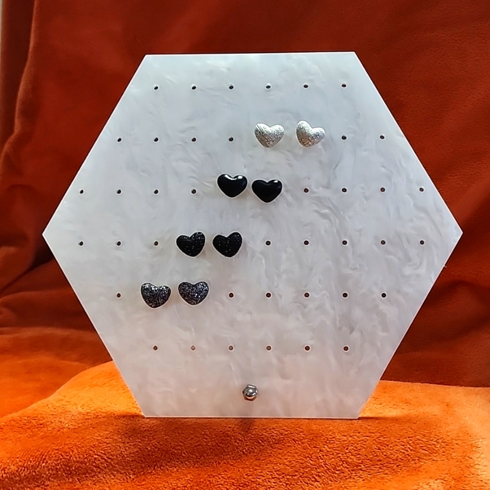 Heart Stud Earrings